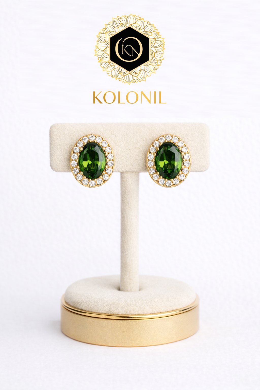 Kolonil Celestia Gemstone Studs