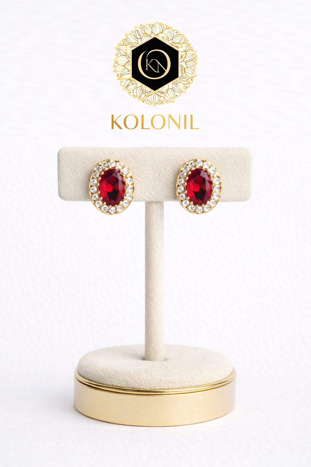 Kolonil Celestia Gemstone Studs