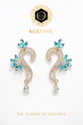 Kolonil Celestia Aqua Drop Earrings